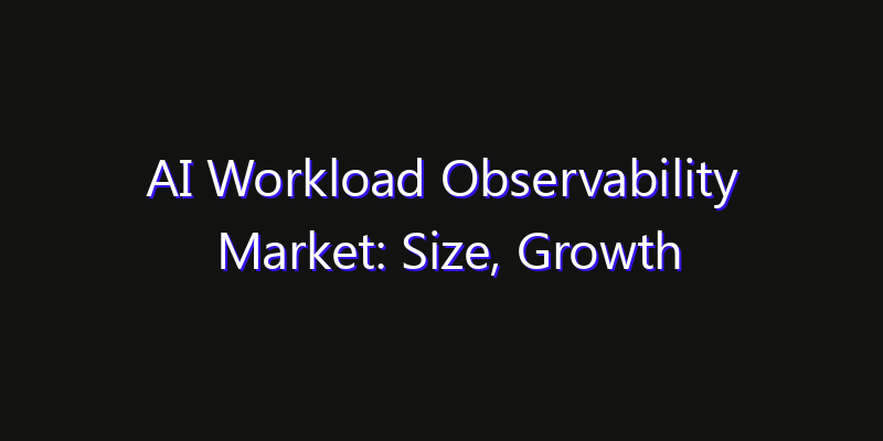 AI Workload Observability Market: Size, Growth Forecasts & Key Players Strategy Report 2026