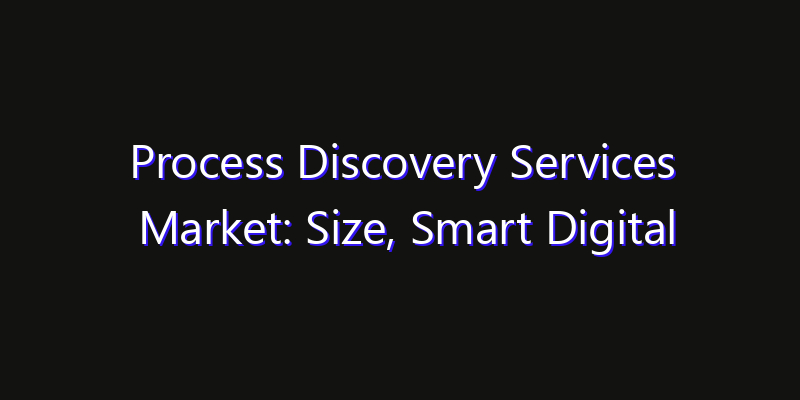 Process Discovery Services Market: Size, Smart Digital Solutions & Growth Outlook 2026