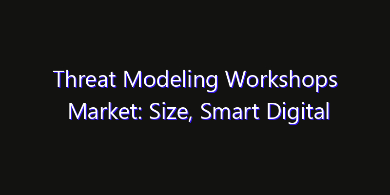 Threat Modeling Workshops Market: Size, Smart Digital Solutions & Growth Outlook 2026